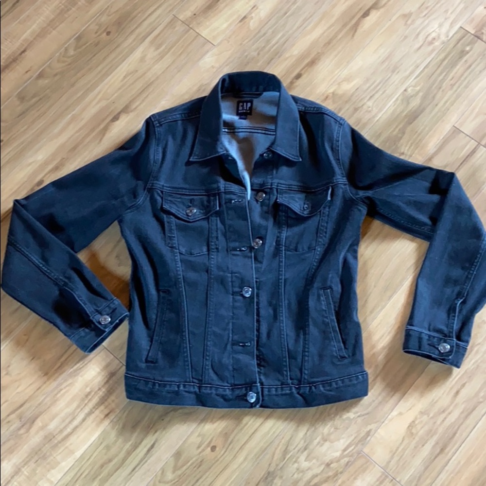 Grey gap jean jacket